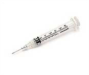 1000HN - Syringes 3 cc 25g x 5/8